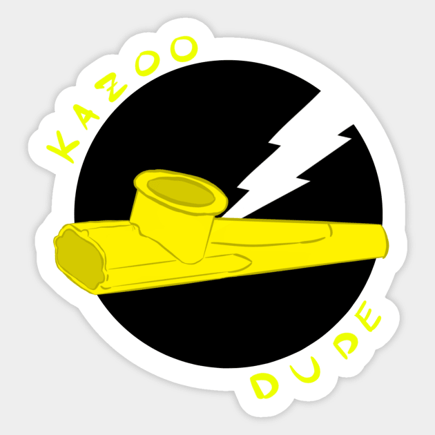 Kazoo Dude (Yellow) Sticker by YoNemu